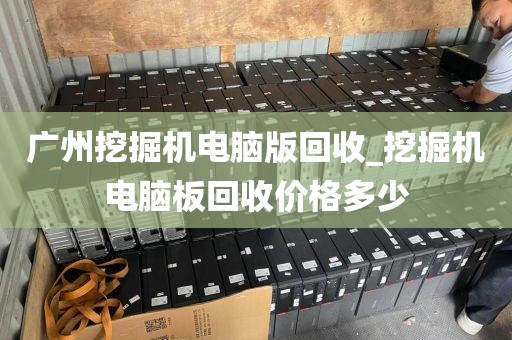 广州挖掘机电脑版回收_挖掘机电脑板回收价格多少